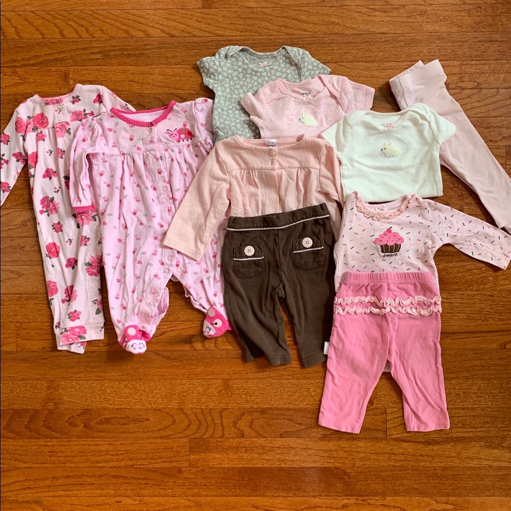 Spring bundle baby girl 6 months